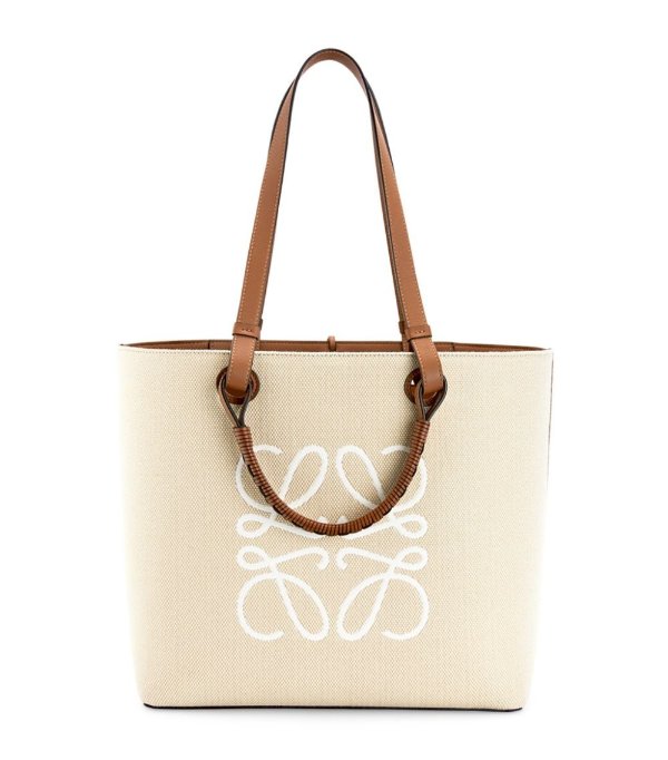 Canvas-Leather Anagram Tote Bag | Harrods US