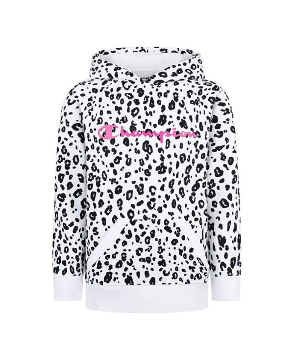 Big Girls Leopard Print Sweatshirt