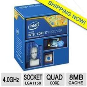 Intel Core i7-4790K Processor - Quad Core, 4.0GHz (8MB Cache, up to 4.10 GHz) BX80646I74790K