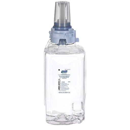 ® ADX-12™ Advanced Foaming Hand Sanitizer, Fragrance Free, 1200 mL, 3/Pk
