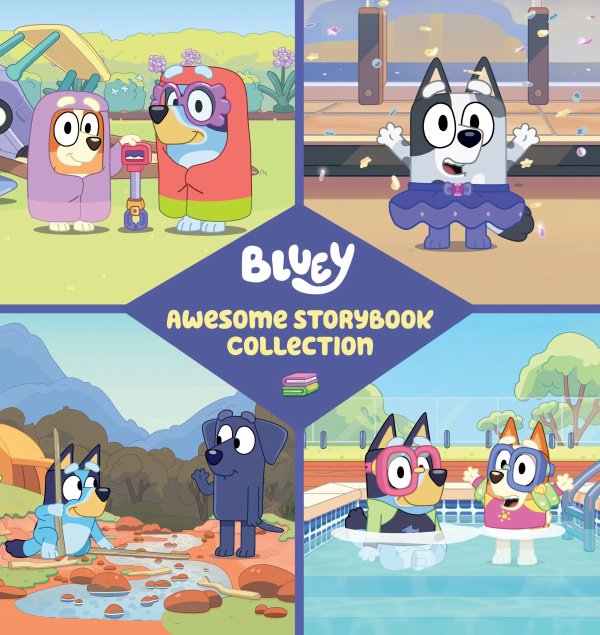 Bluey Awesome Storybook Collection (Hardcover) (Walmart Exclusive)