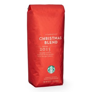 1lb Starbucks Christmas Blend, Whole Bean or Ground Coffee