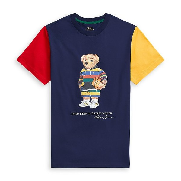 Little Boy's & Boy's Colorblocked Logo Graphic T-shirt