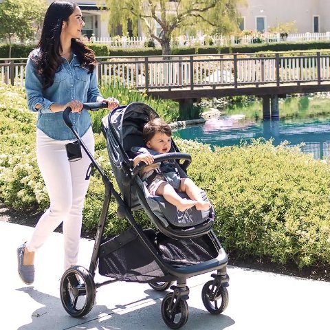 Mompush Wiz 2-in-1 Convertible Baby Stroller with Bassinet Mode