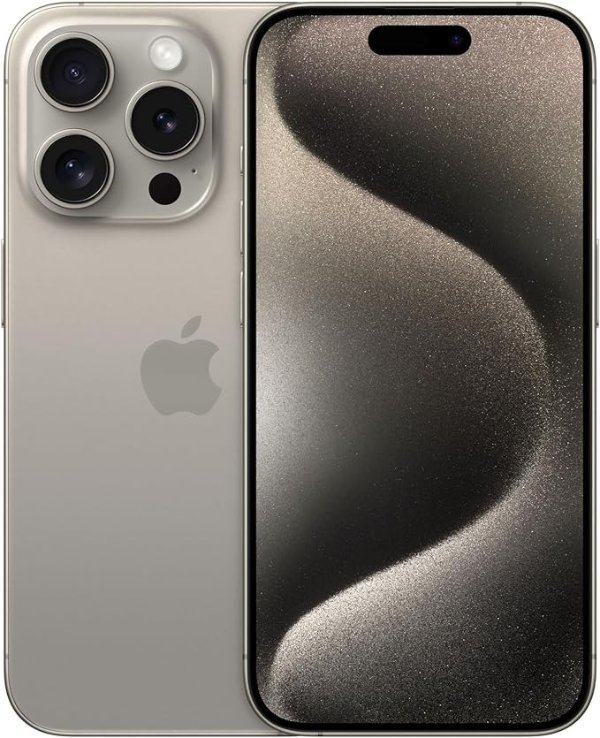 iPhone 15 Pro (128 GB) - 原色钛金属