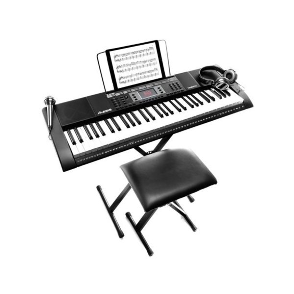 Talent 61-Key Portable Keyboard with Built-In Speakers