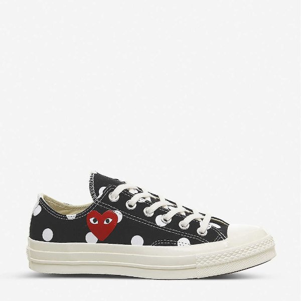 PLAY x Converse 70s canvas low-top trainers