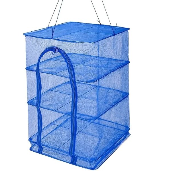 3 Layers Foldable Hanging Drying Rack Non Toxic Mesh Drying Net For Shrimp Fish Vegetables Herbs 25 59x13 78x13 78in - Sports & Outdoors - Temu