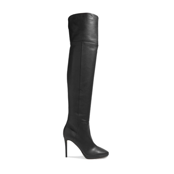 Hayley 100 leather over-the-knee boots