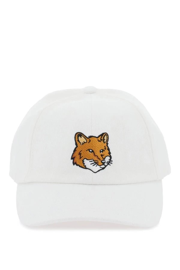 Fox Head baseball cap Maison Kitsune