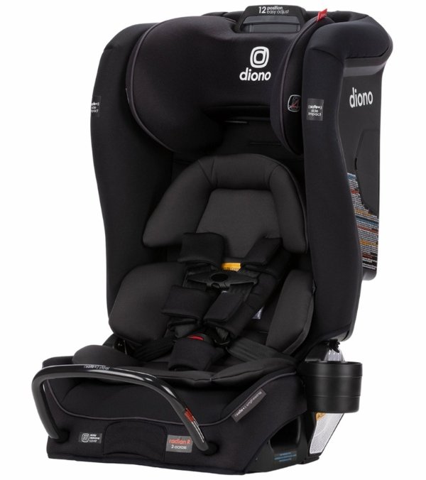 Radian 3 RXT Safe+ Convertible Car Seat - Black Jet