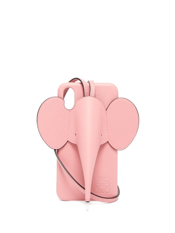 Elephant iPhone® X & XS leather phone case | Loewe