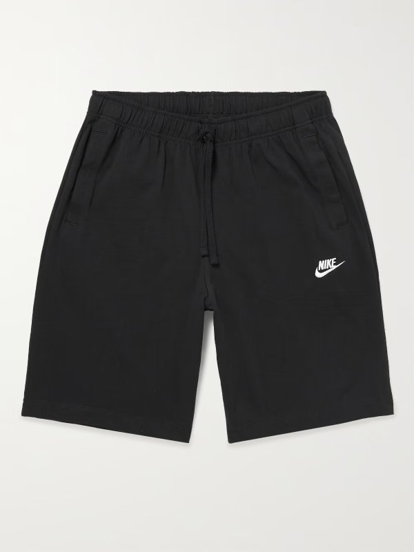 Sportswear Club Cotton-Jersey Drawstring Shorts