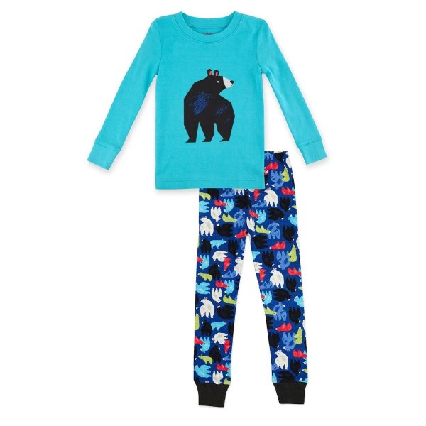 Big Bear Organic Cotton Pajama Set