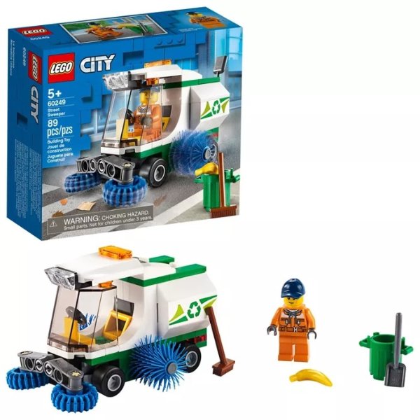 City Street Sweeper Cool Construction Building Set 60249
