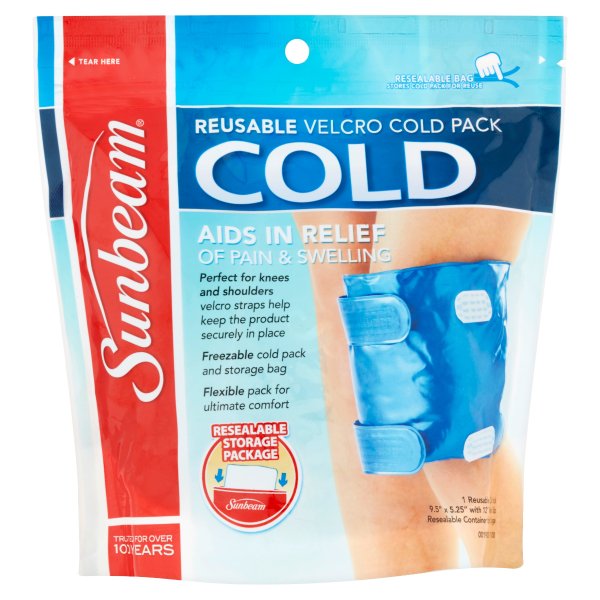 Sunbeam Reusable Velcro Cold Pack
