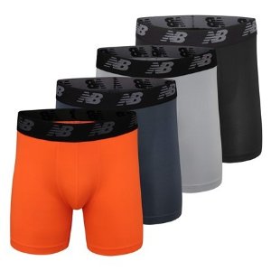 woot New Balance Men's Boxer Brief 4-Pack