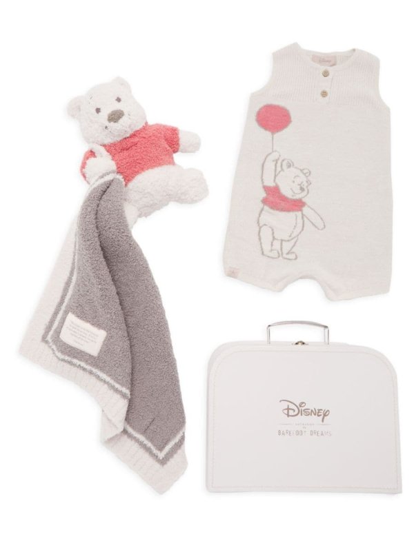 Disney 噗噗熊婴儿玩偶用品礼盒