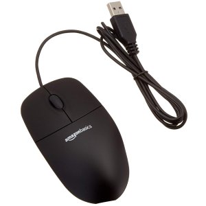 AmazonBasics 3键 USB 有线鼠标