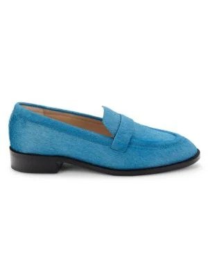 Palmer Pony Hair Leather Loafers