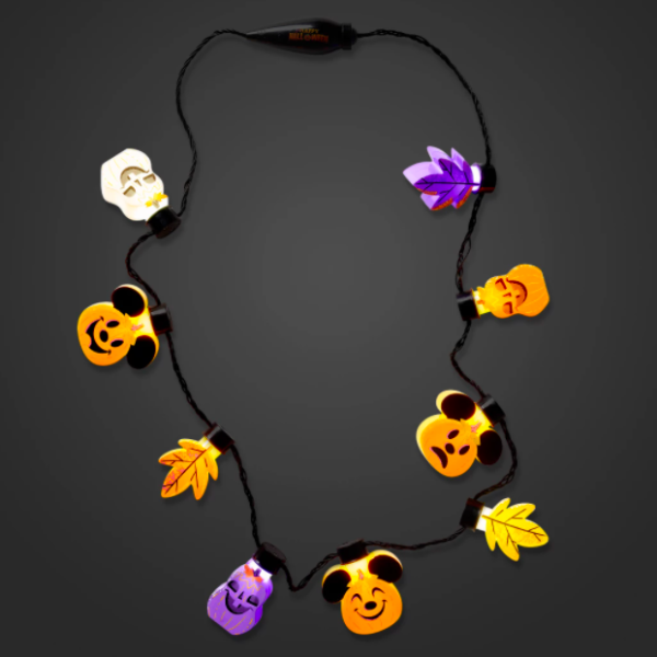 Mickey Mouse Happy Halloween Light-Up Necklace | shopDisney