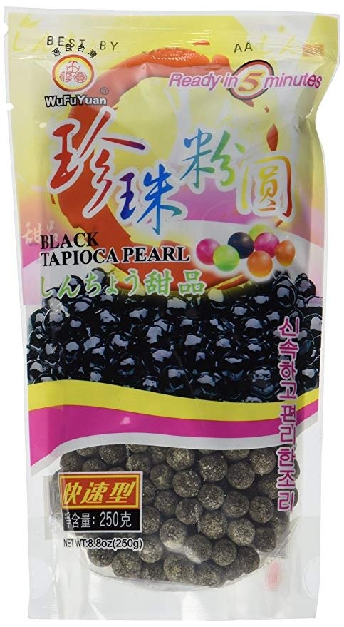 - Tapioca Pearl Black 8.8 Oz / 250 G (Pack of 2)