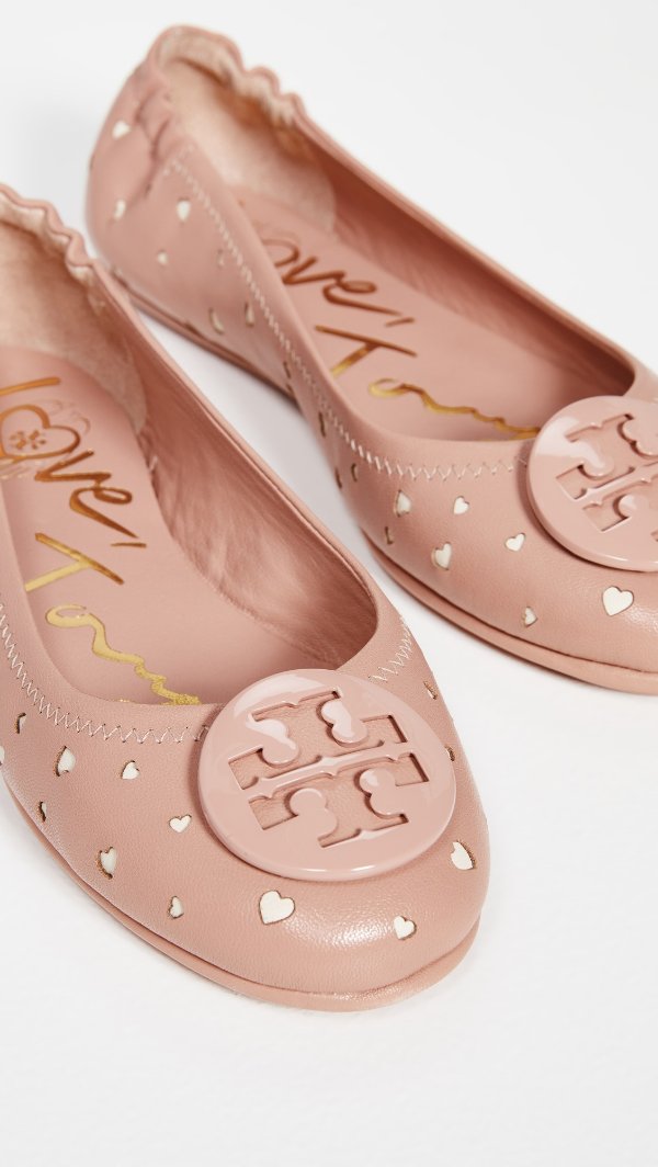 Minnie 桃心芭蕾舞鞋