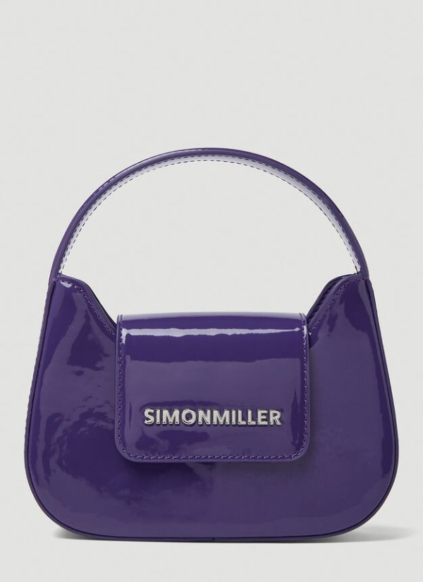 Retro Mini Handbag in Purple