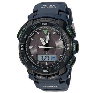 Casio Men's PRG-550-2CR "Pro Trek" Analog-Digital Sport Watch