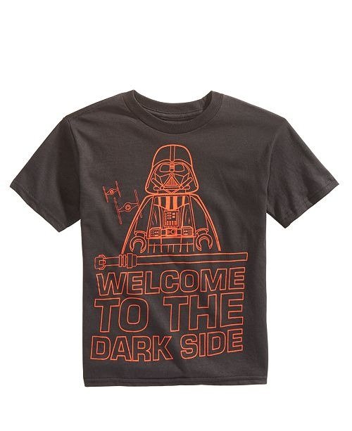 Welcome to the Dark Side Graphic Cotton T-Shirt