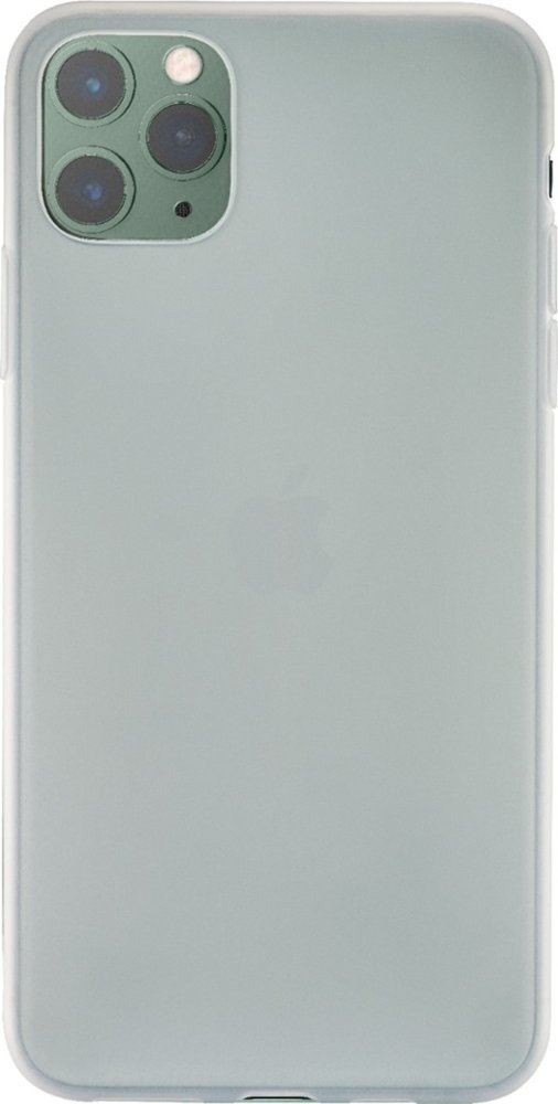 iPhone 11 Pro Max 超薄保护壳 磨砂白