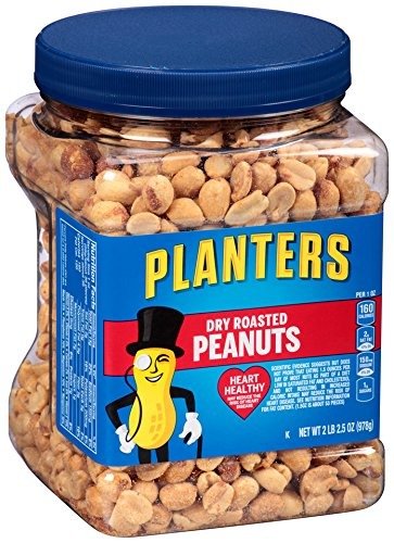 Dry Roasted Peanuts, 34.5 Ounce, 3 Count