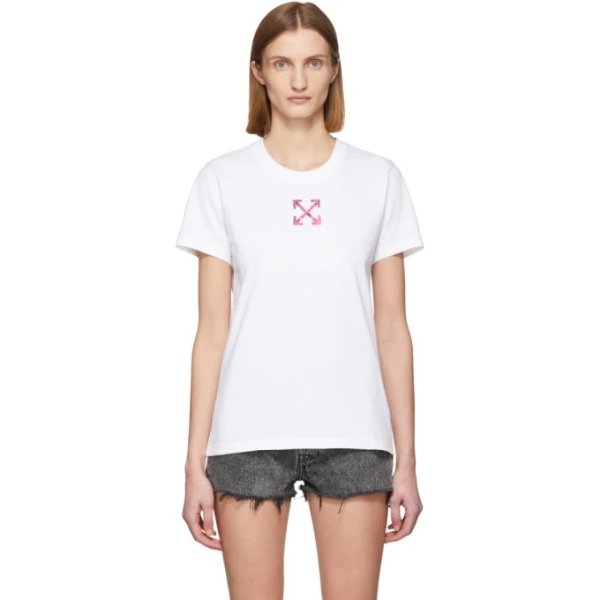 - White Painted Arrows T-Shirt