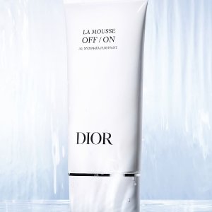 Dior美妆香氛大促 睡莲慕斯洁面、后台彩妆系列等