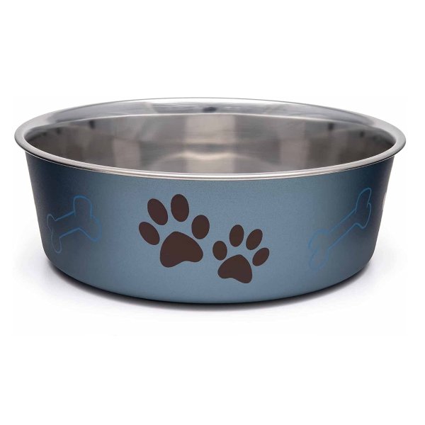 Loving Pets Metallic Bella Bowl Dog Bowl