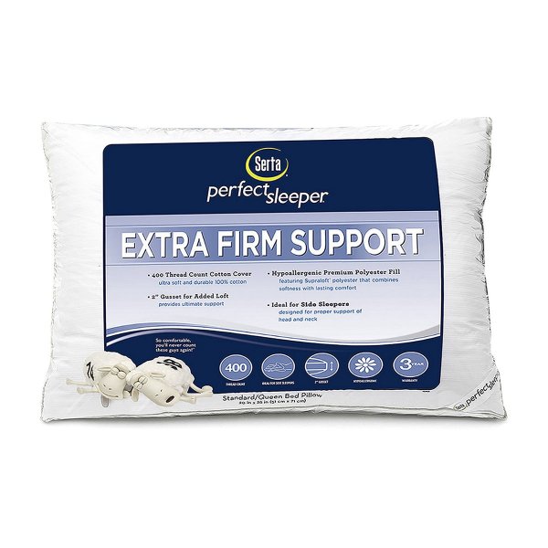 Perfect Sleeper® Extra Firm Support Pillow