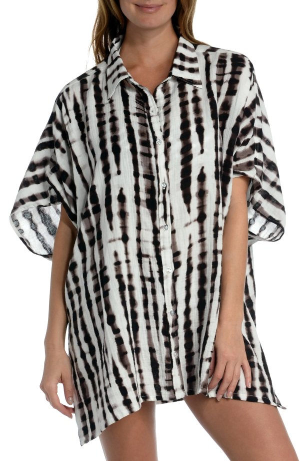 Twisted Cover-Up Tunic