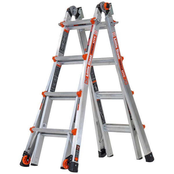 Giant MegaLite 17 Ladder with Tip & Glide Wheels