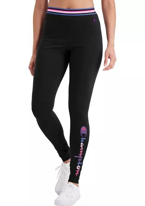 Authentic Tights with Logo Graphic