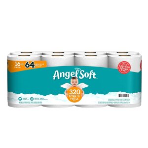 Angel Soft 双层柔软卫生纸 16大卷 相当于普通64卷