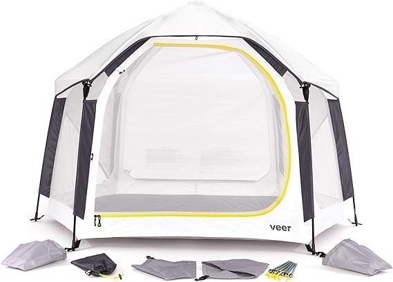 Basecamp | JPMA Certified Portable Pop Up Play Yard/Play Pen for Babies, Toddlers and Kids | Indoor and Outdoor Use | Shade Canopy | Keeps Bugs Out | Playard Safety Certified