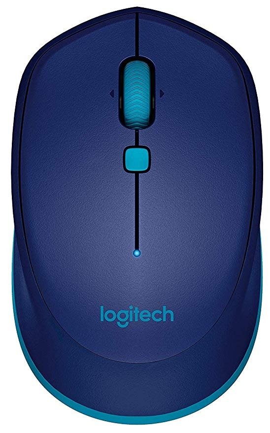 M535 Bluetooth Mouse – Compact Wireless Mouse with 10 Month Battery Life Works with Any Bluetooth Enabled Computer, Laptop or Tablet Running Windows, Mac OS, Chrome or Android, Blue