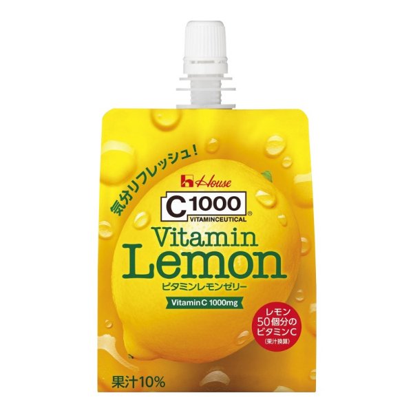 日本 HOUSE C1000 13种维生素果冻 柠檬口味 180g