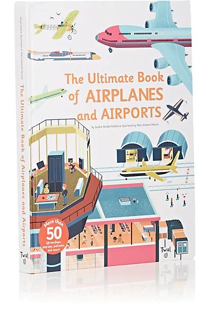 The Ultimate Book Of Airplanes & Airports童书