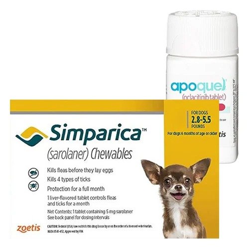 Simparica & Apoquel Combo Packs for Dog