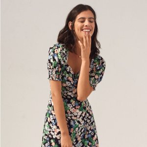 限今天：H&M 美衣热卖 碎花连衣裙$15.99收