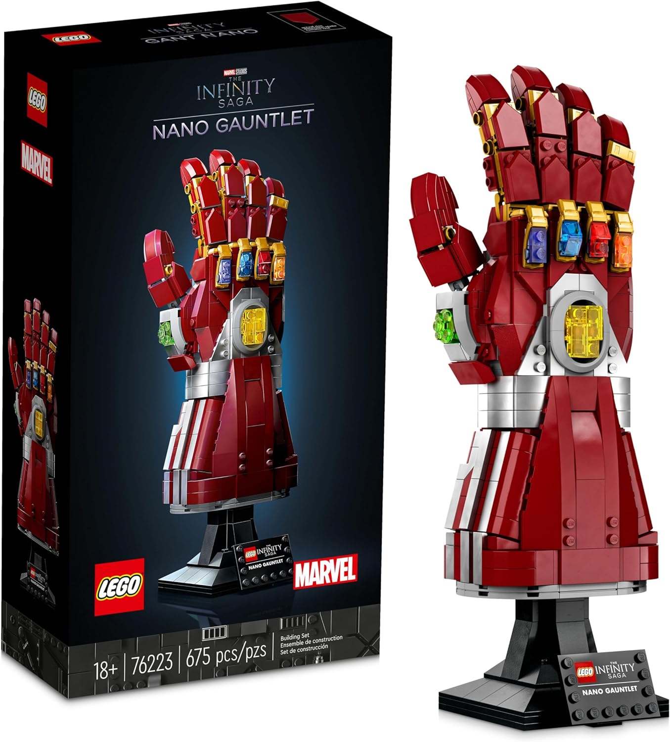  LEGO漫威 纳米手套 76223，和无限手套刚好一对