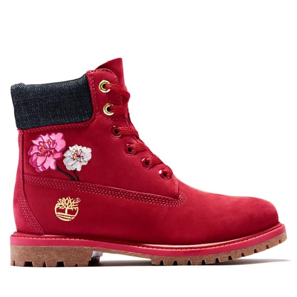 Women's Embroidered Flowers 6-Inch Waterproof Boots | Timberland US Store