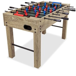 GoSports 48" Game Room Size Foosball Table - Includes 4 Balls and 2 Cup Holders - Choose Your Style