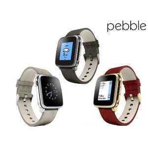 (Certified Refurbished) Pebble Time Smartwatches for Apple/Android Devices